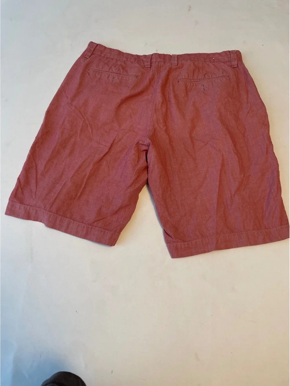J.Crew Men's Red Cotton Chino Shorts Size 38